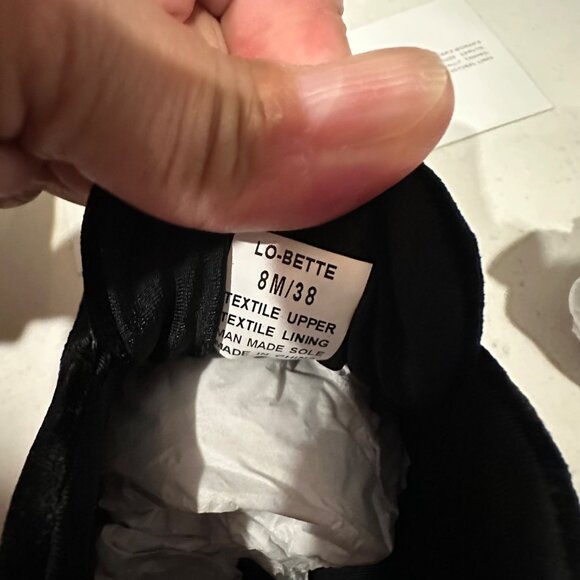 Louise Et Cie Womens Black Slip-On Sneakers Size 8M/38 - Picture 4 of 11